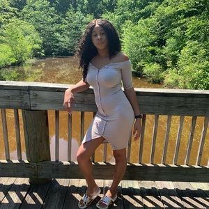 Midi Dress off the shoulder